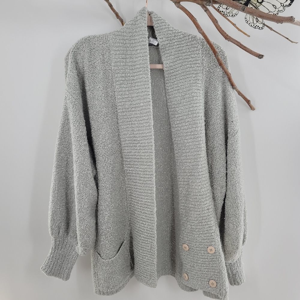 Vintage side effects oversized cardigan